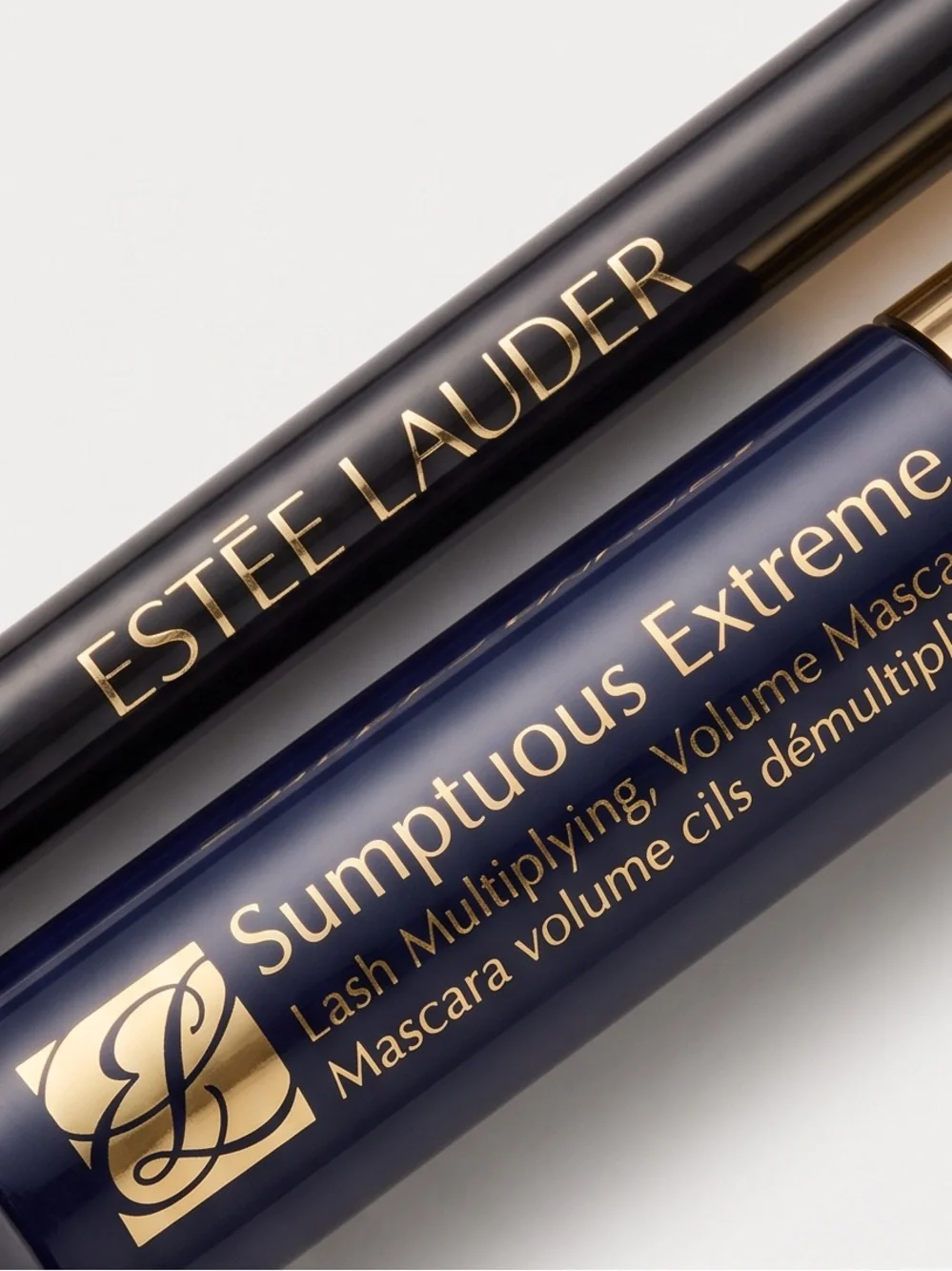 Estee Lauder Navy and Gold Mascara with Black Eye Pencil